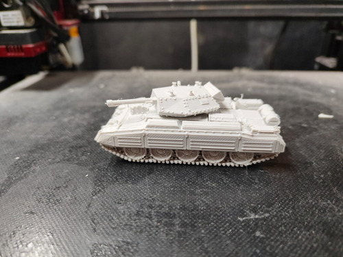 Tanque Britanico Crusader Mk3 Ww2, Escala 1/72, Color Blanco