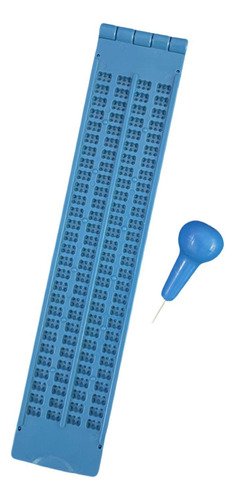 Braille Writing Con Bolígrafo, Suministros De Azul