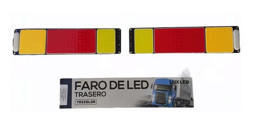  Faro Trasero Led Camion Acoplado 24v Kit X2
