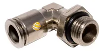 Comprar 10 Conexões Pneumáticas Cotovelo Metalica 10mm Rosca 1u002F4 Bsp
