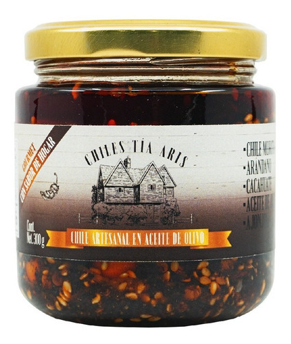 Salsa Tia Aris Chile Morita Gourmet Con Aceite De Olivo300gr