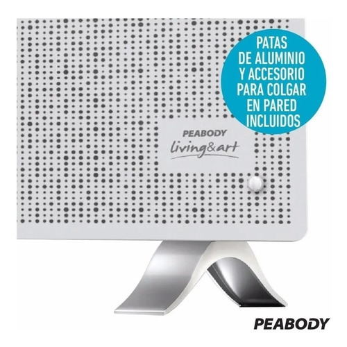 Imagen 3 de 10 de Calefactor Vitroconvector Peabody Pe-vc10 1000w Envio Gratis