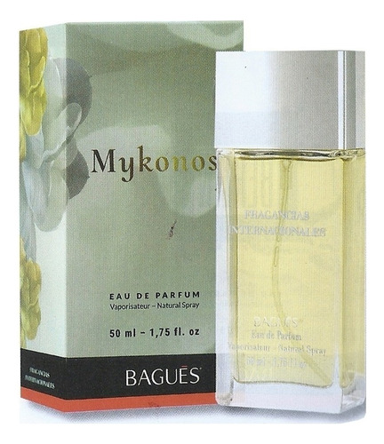 Perfume Femenino Bagues 50 Ml  Mykonos 