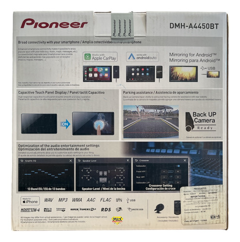 Estéreo Pioneer Dmh-a4450bt