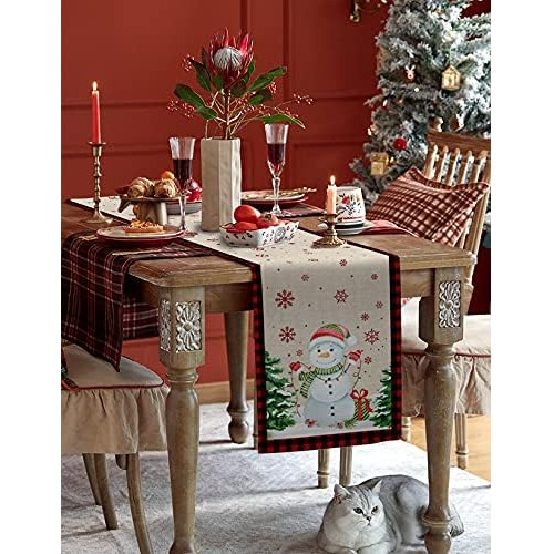 Corredor De Mesa De Navidad De 90 Pulgadas De Largo, Ca...