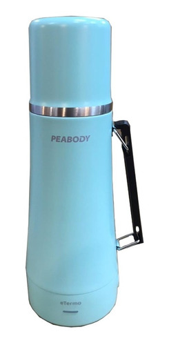 Termo Eléctrico Peabody Pe-et1000c Etermo + Mate Celeste