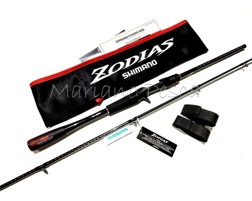 Vareta Shimano Zodia de 14/30 libras de 2 seções em carbono de alta potência de 1,8 mt