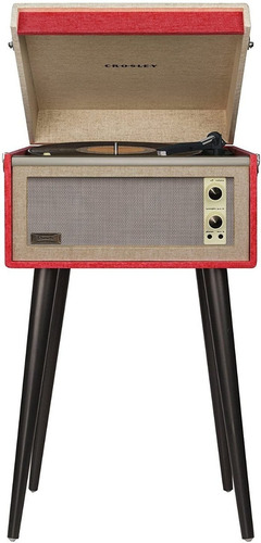Tocadiscos Crosley Cr6233a-bk Dansette Bermuda Envió Gratis