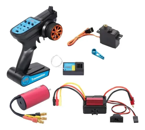 Esc 2-4 Sin Escobillas De 40 A Con Enchufe Xt60 Para Modelos