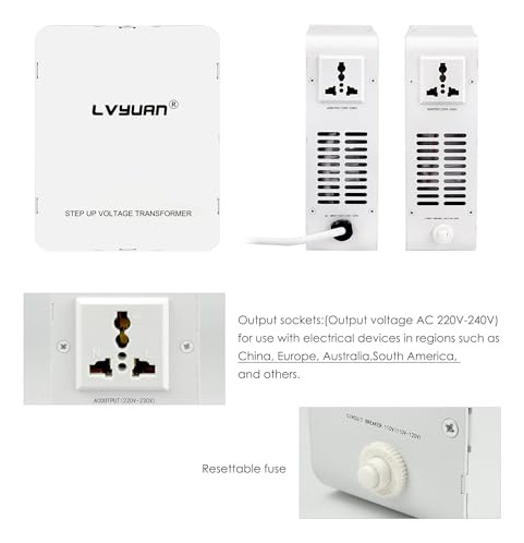 Pack Voltage Converter 1000w 110/120v A 220/240v