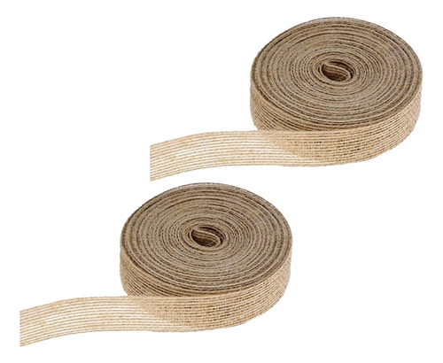 Cordel De Yute Para Decoración Nupcial, 2 Rollos
