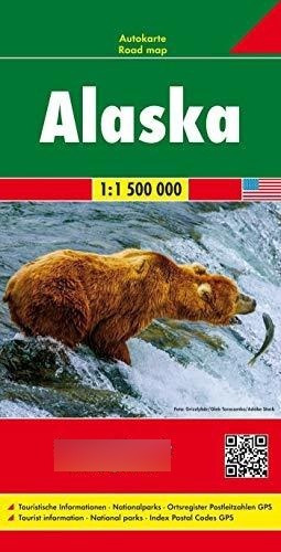 Alaska 1:1.500.000 Mapa De Carreteras. Freytag & Berndt.: We