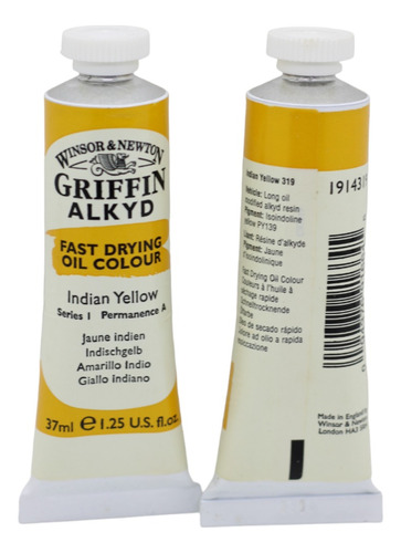 Oleo Winsor & Newton Griffin Alkyd 37ml Indian Yellow