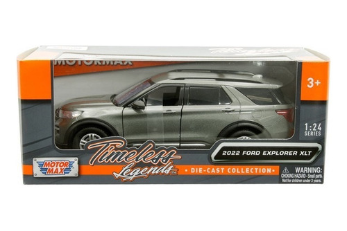 Motormax 1/24 2022 Ford Explorer Xlt Color Gris
