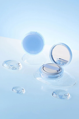 Romand Cushion Cobertura Ligera Bare Water Cosmética Coreana Tono 03natural21
