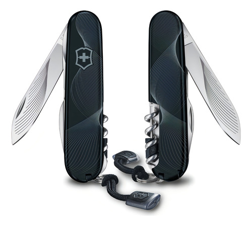 Victorinox 1.3405.3-x1 Navaja Multiusos Negra 8 Herramientas Negro