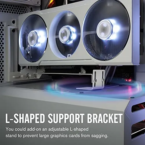 Tarjeta Gráfica Hezdiy-fab Vertical Pcie 4.0 Gpu Mount Suppo