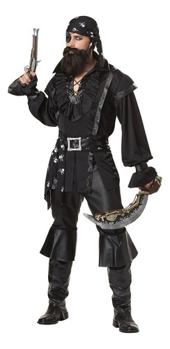 Trajes De Piratas De Halloween Para Hombres Y Mujeres Cos