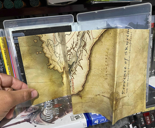 Skyrim Super Conservado E C/mapa Ps3 Midia Fisica Original!! (Usado)