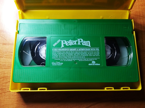 Fita Vhs Peter Pan ( Dublado - Edição 45° Aniversário) (Usado)