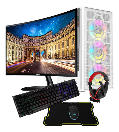 Pc Gamer Diseño Core Intel I5 Ram 16gb Ssd 480gb Rtx3050 32
