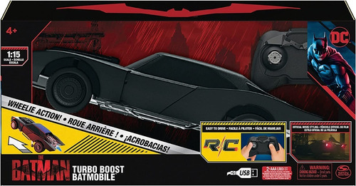 Batman Turbo Boost Batmobile Coche C/control Remoto 92307