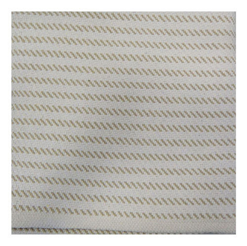 Alfombra De Algodón Tejida Zig Zag 70 Cm X 150 Cm Ub Color Beige