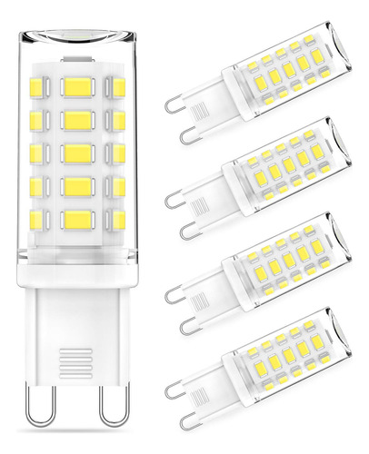 KLG G9 Bombilla Led 4w 40w Halogeno Reemplazo Bi Pin Base 5