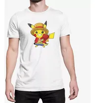 Comprar Polo Pikachu One Piece Sublimado Vend. G