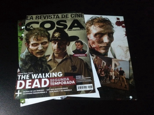 The Walking Dead * Tapa Y Nota Revista La Cosa 181 * 2011