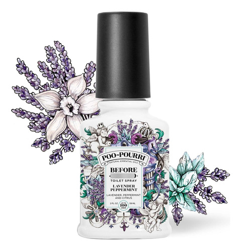 Espray Para Inodoro Before-you-go Menta Lavanda 60 Ml