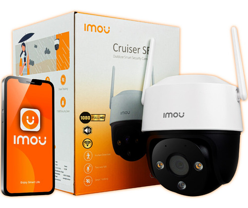 Cámara Seguridad Cruiser 2mp Fullcolor Wifi Exterior Ip Imou