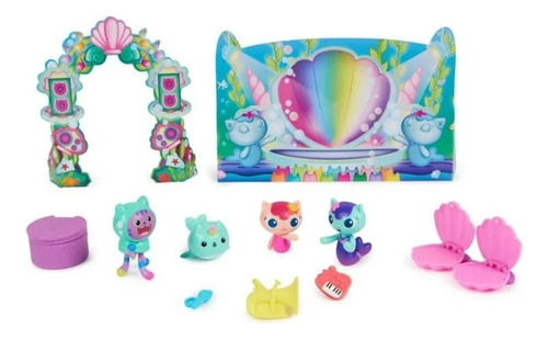Gabbys Dollhouse Set De Figuras De Sirena Spin Master