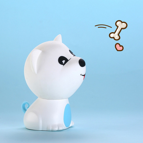 Lámpara Nocturna Para Niños Con Forma De Perrito, Lámpara De