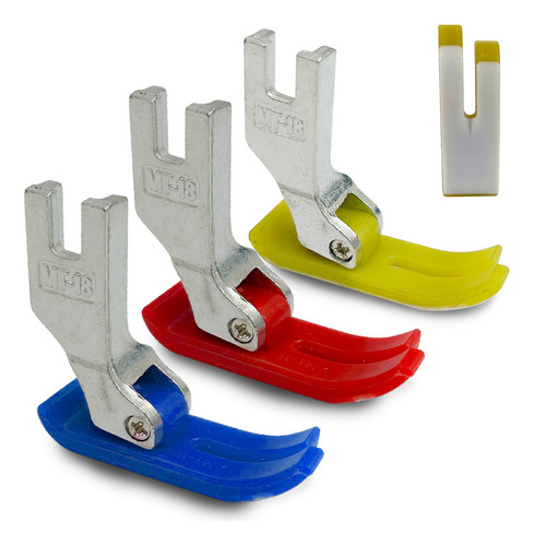 Sapata De Teflon Mt-18 Para Reta Industrial Kit 3 Calcadores