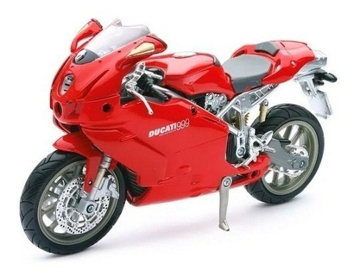 Motos De Colección Ducati 999 Roja Escala 1:12