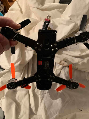 Drone Eachine 250 Zmr + Emisora+casco Fpv+3 Baterias+ Cargad