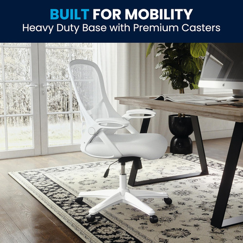 Flash Furniture Porter Silla De Oficina Giratoria Con Respal