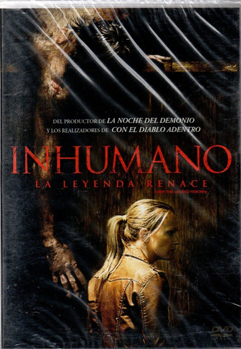 Inhumano La Leyenda Renace - Dvd Nuevo Orig. Cerrado - Mcbmi