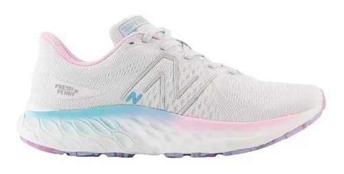 New balance feminino rosa e cinza hot sale