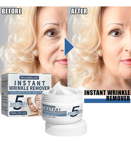 Wm Crema Anti Arrugas Instantanea Retinol, Anti Edad Reafira