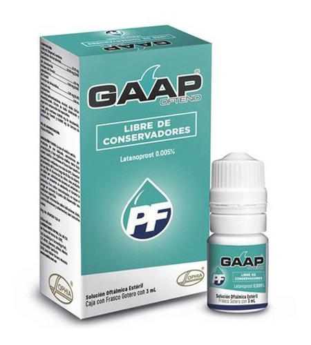 Gaap® Pf Ofteno 3ml (latanoprost) | Solución Oftálmica