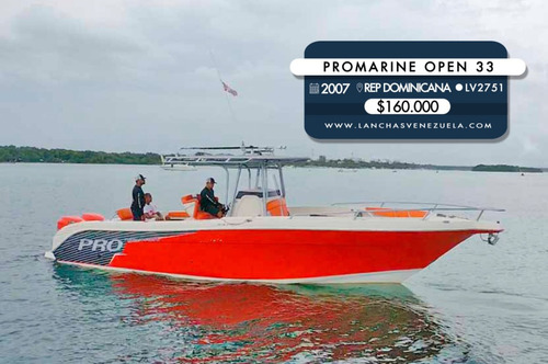 Lancha Promarine Open 33 Lv2751