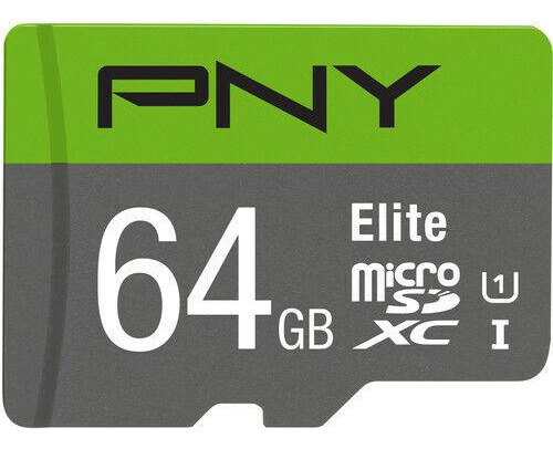 Tarjeta De Memoria Flash Microsdxc Pny Elite Clase 10 U1 -