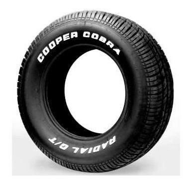 Pneu Cooper Cobra 275/60/15 (ou $1265-dinheiro) Old Garage