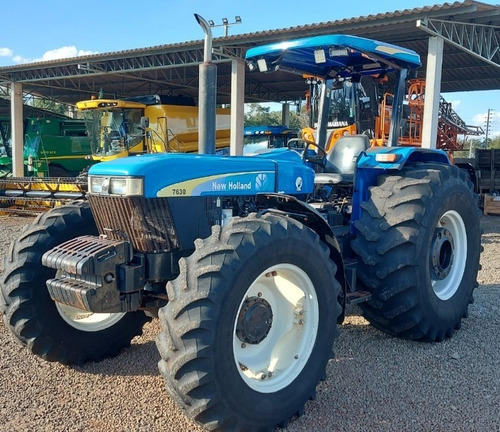 Trator New Holland 7630 Ano 2013