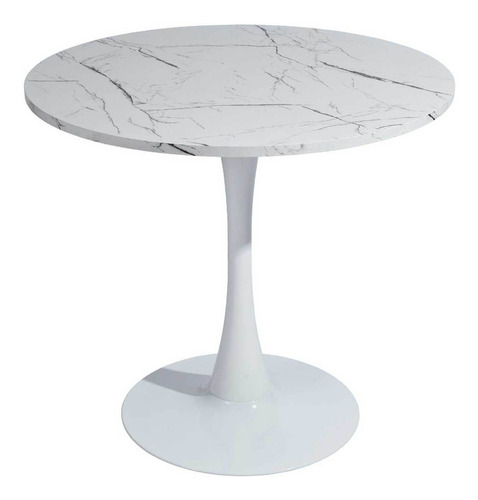 Mesa Comedor Mini Con Base Circular