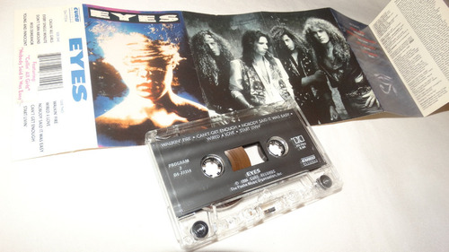 Eyes - Eyes (jeff Scott Soto Curb Records) (tape:ex - Insert