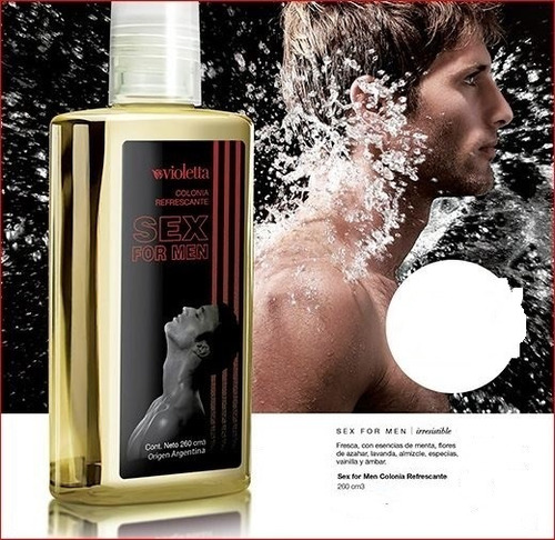 Violetta Cosméticos Sex For Men Colonia Refrescante 260ml