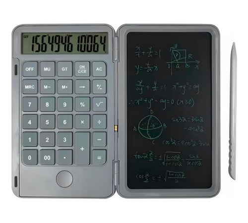Mini Calculadora Con Tableta De Escritura Lcd